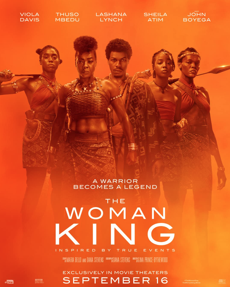 The Woman King movie poster
