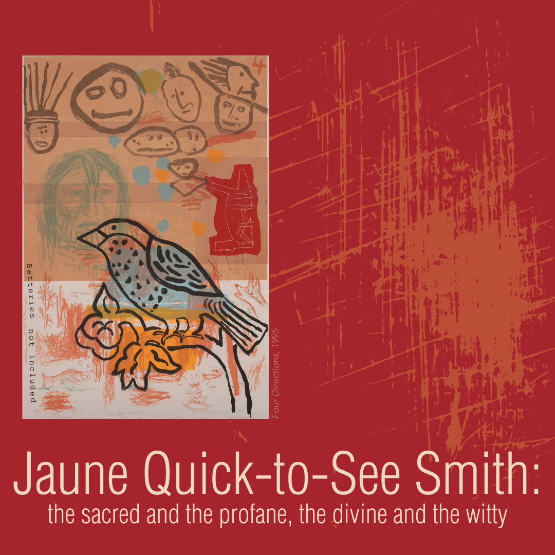 Image of Bird on a Branch by artist Jaune Quick-to-See Smith