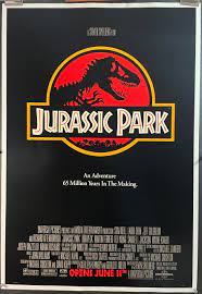 Jurassic Park original movie poster