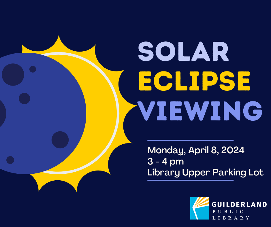Solar Eclipse Viewing Event Graphic