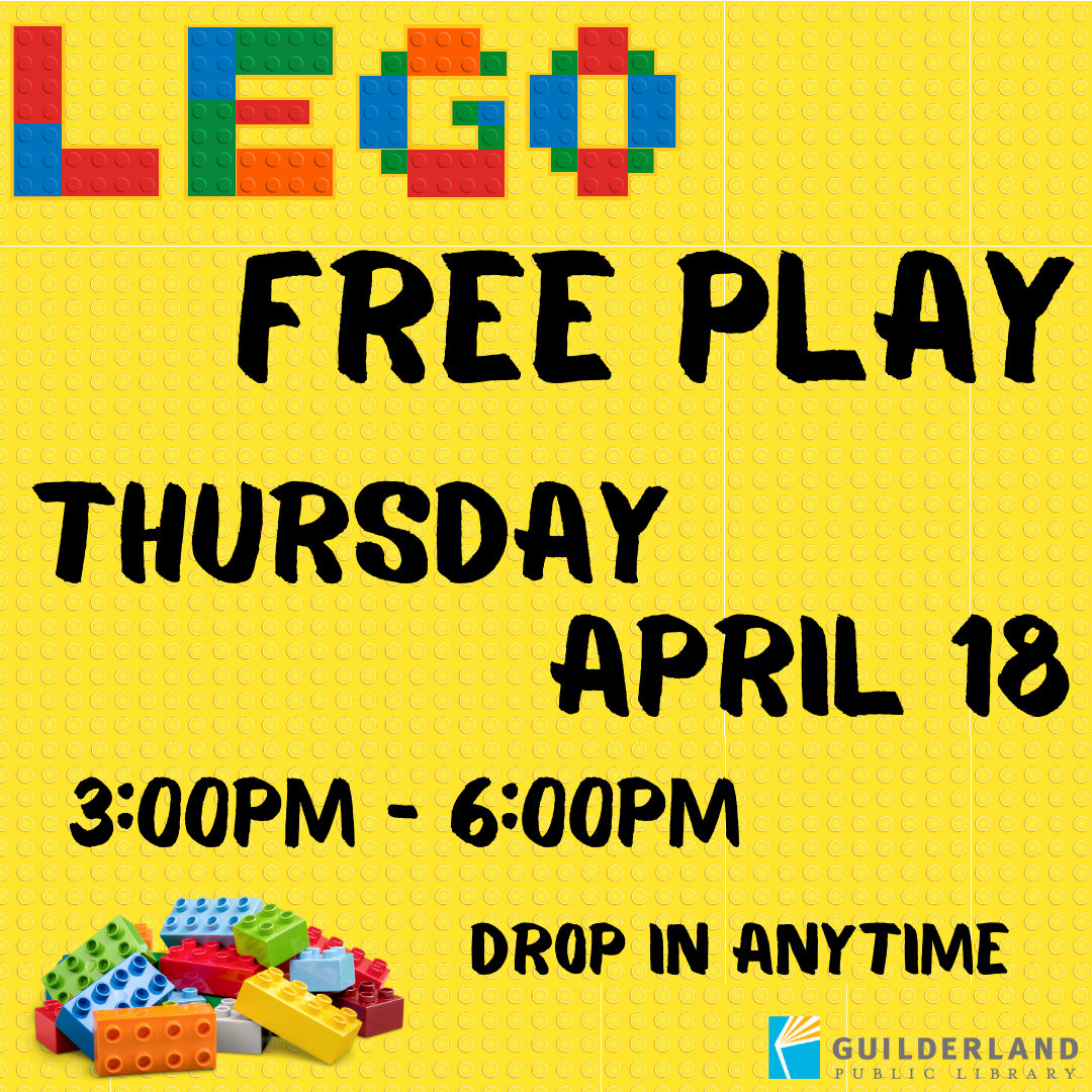 LEGO Free Play promo image with pile of LEGO bricks