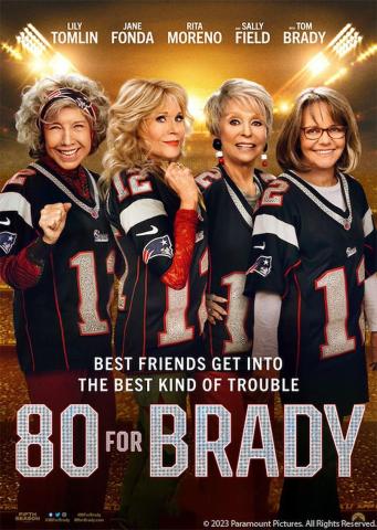 80 for Brady movie poster