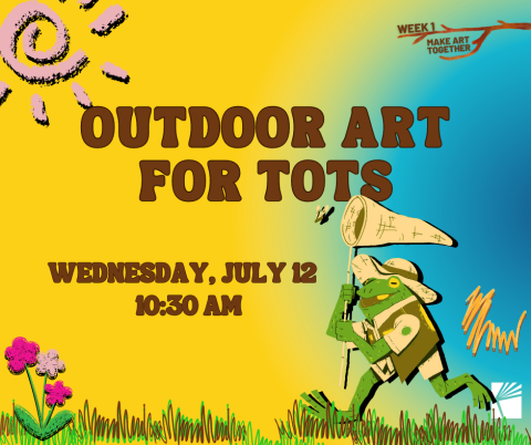 Outdoor Art for Tots