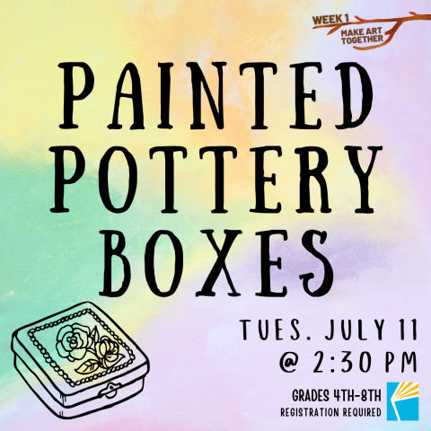 Painted Pottery Boxes 7.11