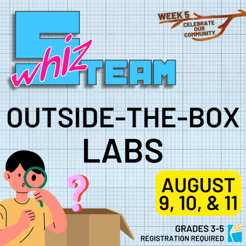 STEAMwhiz Outside-the-Box Labs 8.9-8.11