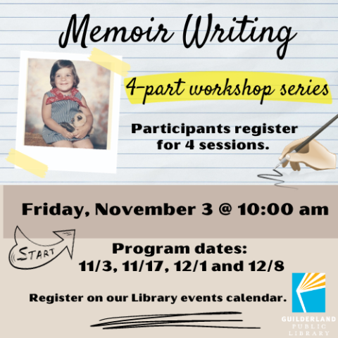 Memoir Writing Workshops