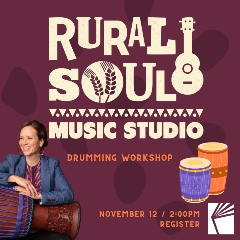 Image with Rural Soul logo and photo of presenter