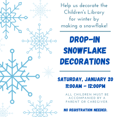 Drop-In Snowflake Decorations