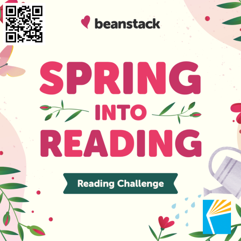 Beanstack, Spring Into Reading, Reading Challenge