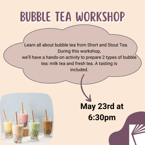 bubble tea workshop details