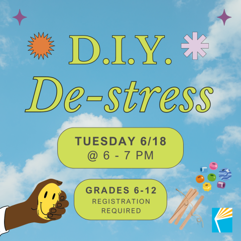 DIY De-stress Tuesday 6/18