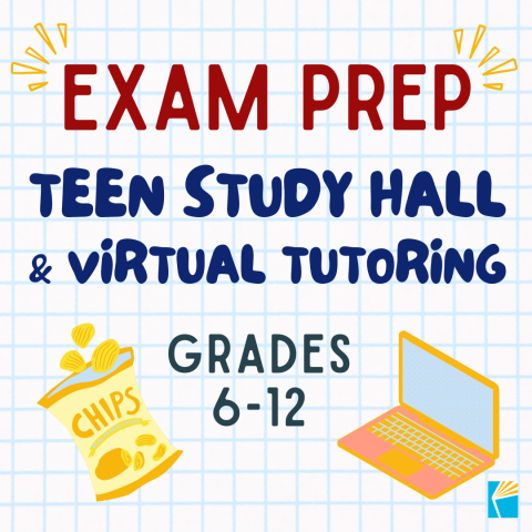 Teen Study Hall Thursday 6/20/24