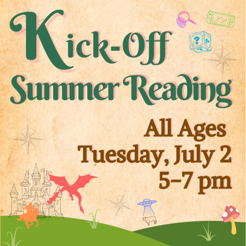 SRP 2024 Kick-Off Tuesday July 2 5 - 7 pm