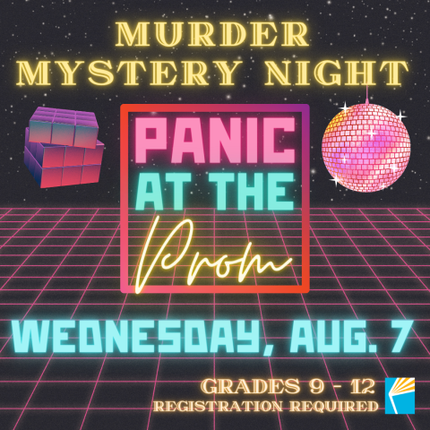 Murder Mystery Night Wednesday August 7 at 6 pm