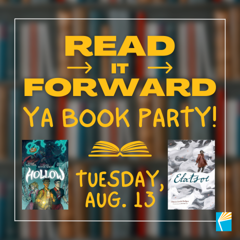 Read it Forward YA Book Party Tuesday August 13