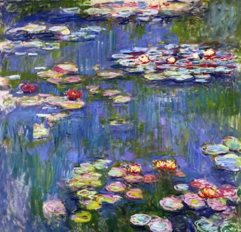 Claude Monet's Water Lilies, 1916