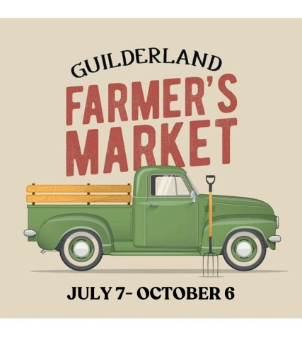 Guilderland Farmers' Market, Sundays July 7th - October 6th from 10 to 2 pm.