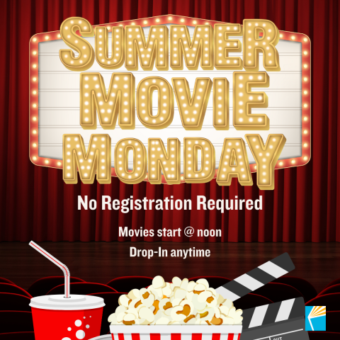 Beat the heat and relive the magic of classic cinema! Join us for Summer Movie Mondays featuring your favorite flicks from the past. Free popcorn and water included!  Drop in anytime to cool off and enjoy the show.