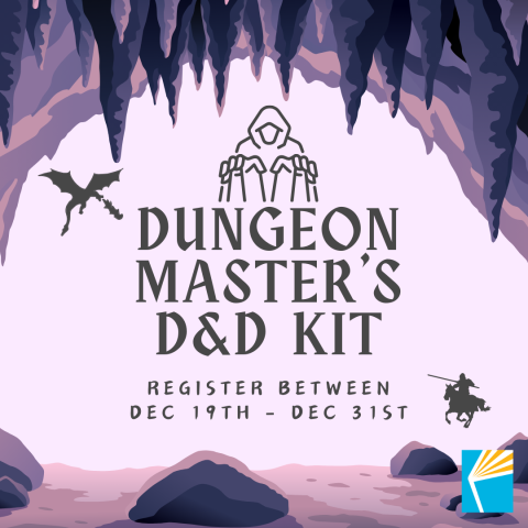 Dungeon Master's D&D Kit, Register Between 12/19/24 - 12/31/24