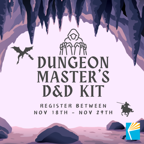 Dungeon Master's D&D Kit, Register Between 11/18/24 - 11/29/24