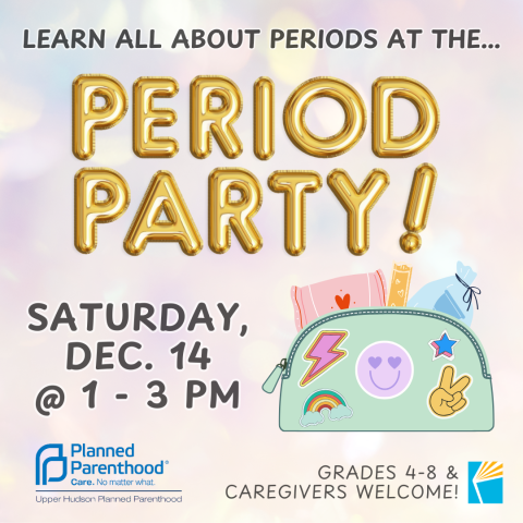 Period Party Saturday December 14