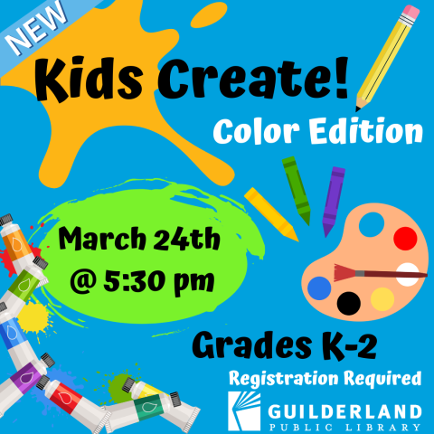 Kids Create Color Edition grades k-2 for ages 4-8