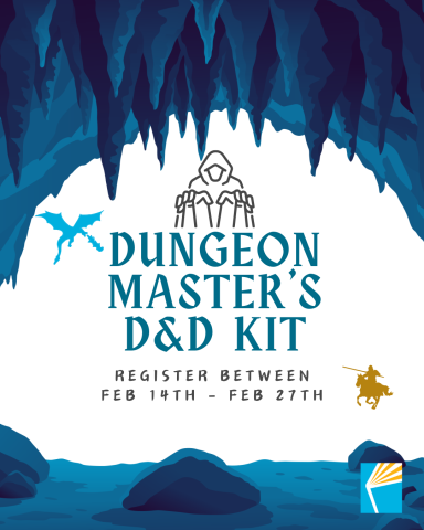 Dungeon Master's D&D Kit, Register between Feb 14th - Feb 27th