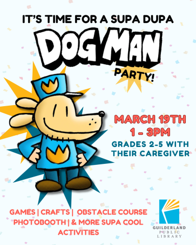 Dog Man Party promo image. 