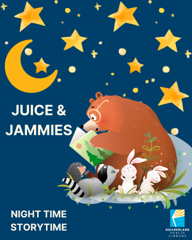 GPL storytime friends beneath stars and a moon