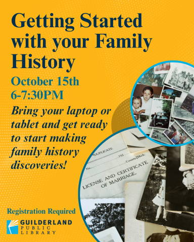 Getting Started with Your Family History 