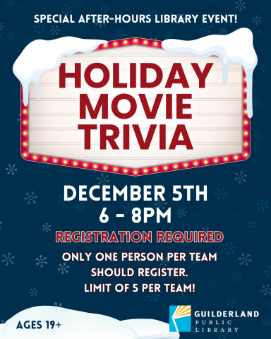 Holiday Movie Trivia - Registration Required 