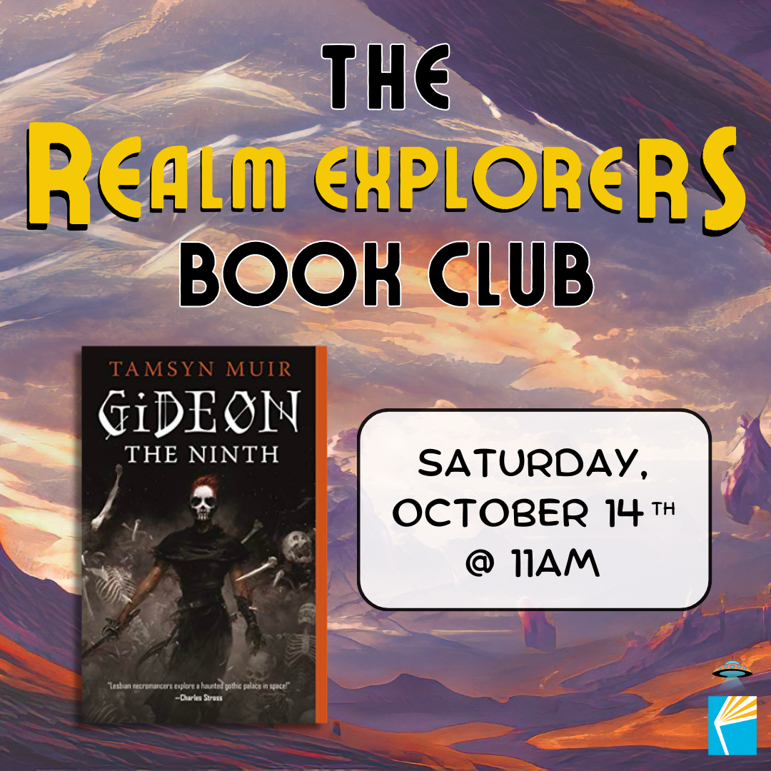 Realm Explorers Book Club Saturday 10/14/23