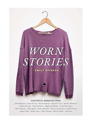 Book cover showing purple sweater with a hole in it