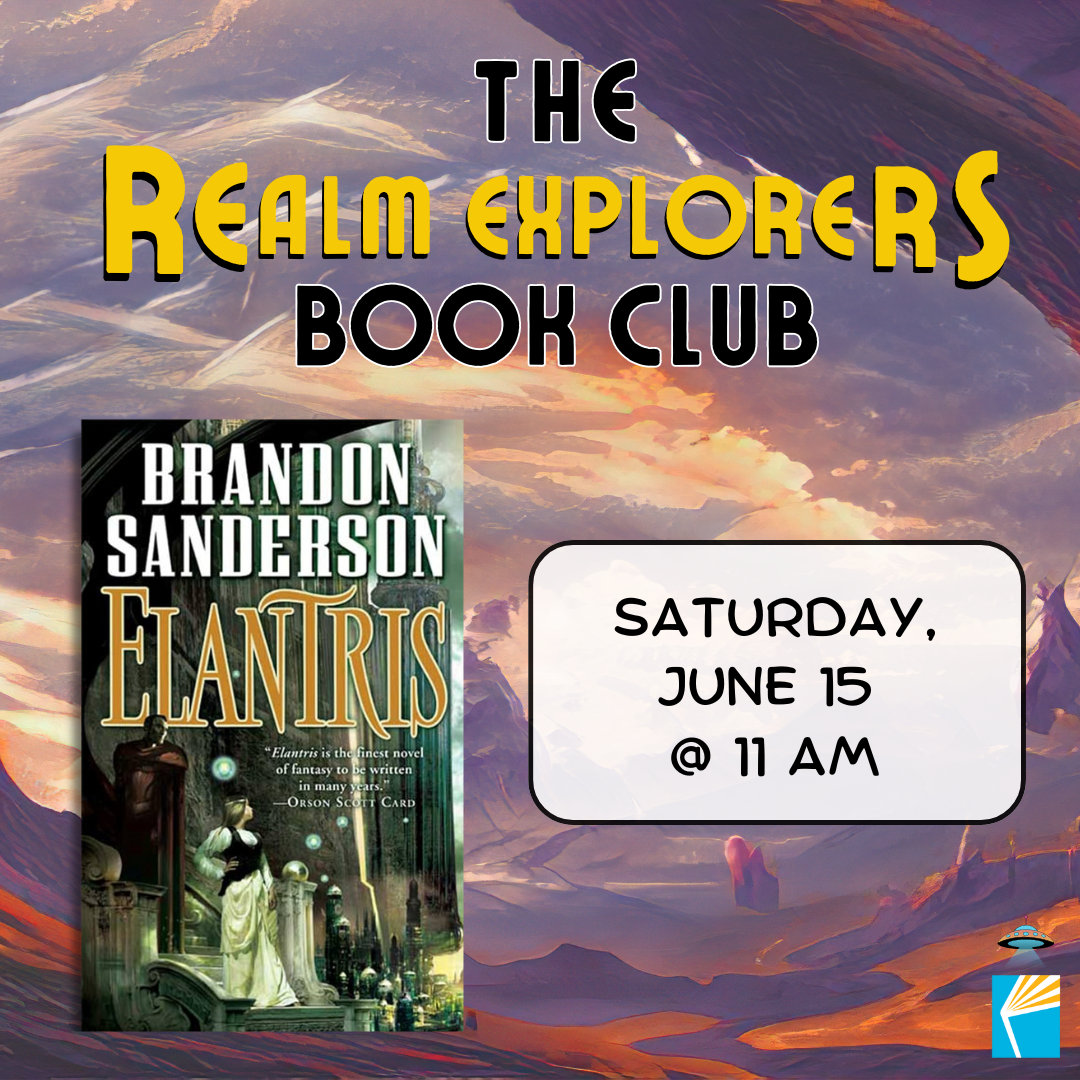 Elantris by Brandon Sanderson Saturday June 15 