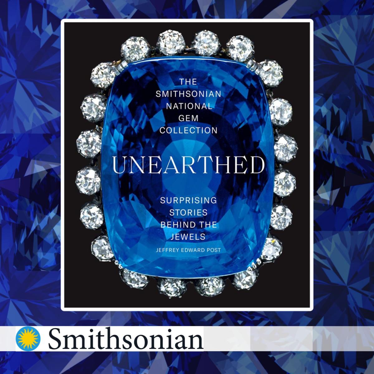 Promotional photo of the Unearthed Gems collection by the Smithsonian