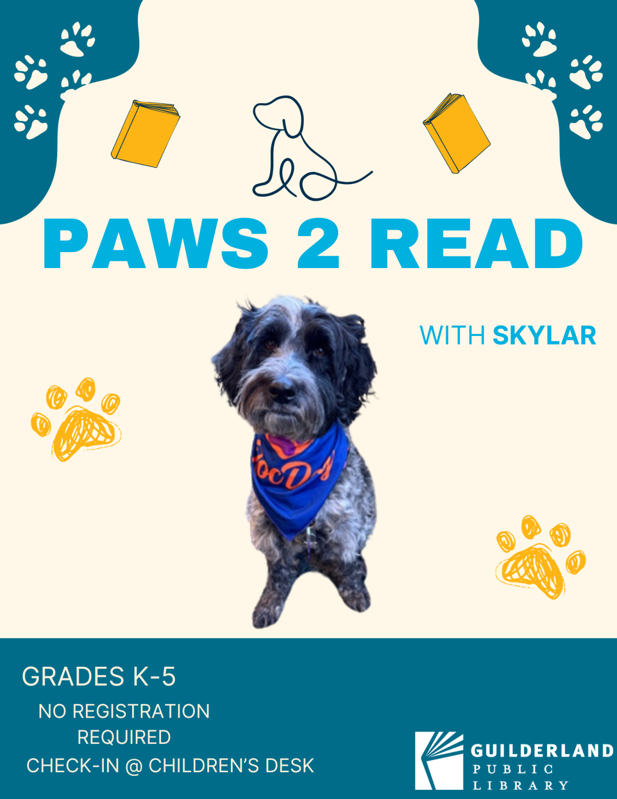 Paws 2 Read Image of Skylar