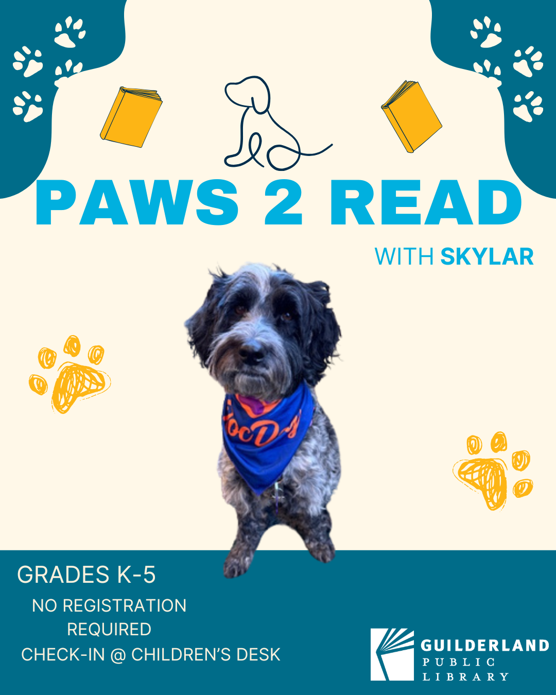 Paws 2 Read Image of Skylar